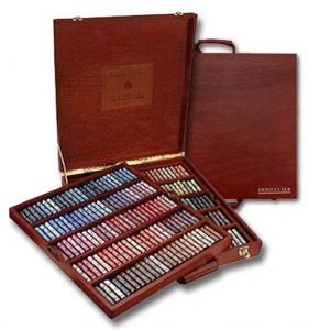 Sennelier сухи пастели дървена кутия комплект-250 цвята колекция 