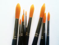 Phoenix 6606R acrylic brushes
