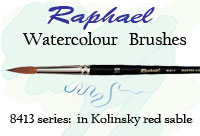 Raphael seria 8413-Kolinsky red sable[bg]Raphael серия 8413 колински червен самур[/bg