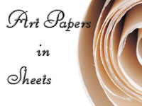 Art papers in sheets