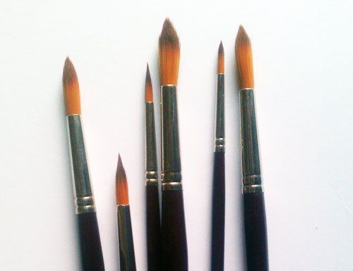 Phoenix 6604C acrylic brushes