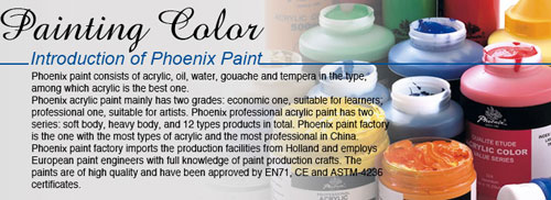 Phoenix acrylic paints