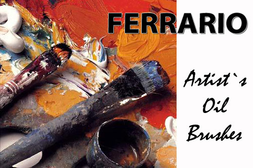Ferrario oil brushes