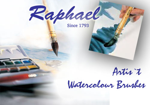 Raphael Artist`s watercolours  Brushes