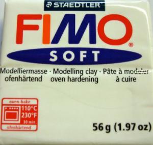 Fimo Soft 0 бяло