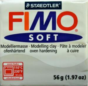 Fimo Soft 80 сиво