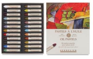 Sennelier маслени пастели  комплект-24 цвята Натюрморт 