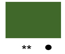 33 Master маслена боя 60 мл - зелен цинобър тъмен