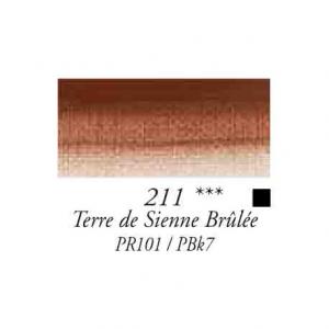 Rive Gauche oil paints 40ml.  № 211 - Burnt Siena 