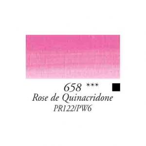 Rive Gauche oil paints 40ml.  № 658 - Quinacridone Pink 