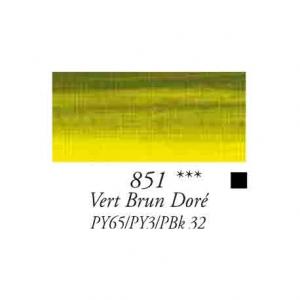 Rive Gauche oil paints 40ml.  № 851 - Golden Green 