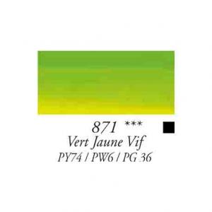 Rive Gauche oil paints 40ml.  № 871 - Bright Yellow Green 