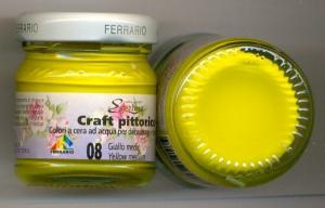  CRAFT PITTORICO 40 мл. № 08 - жълто 