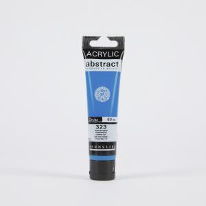  323 Abstract акрилна боя в туба 60 мл. > Cerulean Blue Hue