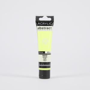 502 Abstract акрилна боя в туба 60 мл. > Fluo Yellow
