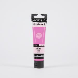 654 Abstract акрилна боя в туба 60 мл. > Fluo Pink