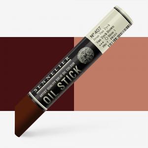 407 Sennelier маслена боя стик - 38 мл.- Серия 1 - Van Dyck Brown 