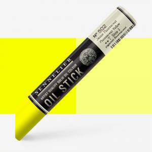 502 Sennelier маслена боя стик - 38 мл.- Серия 3 - Neon Yellow 