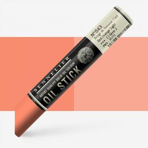 643 Sennelier маслена боя стик - 38 мл.- Серия 2 - Red Orange Light 