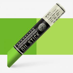 871 Sennelier маслена боя стик - 38 мл.- Серия 1 - Bright Yellow Green 