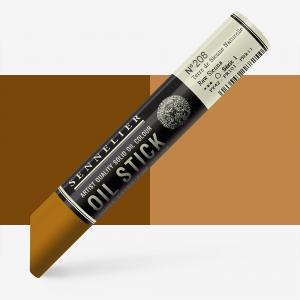 208 Sennelier маслена боя стик - 38 мл.- Серия 1 - Raw sienna 