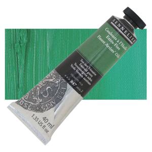 130411-847 Sennelier маслена боя 40 мл - смарагдова зелена