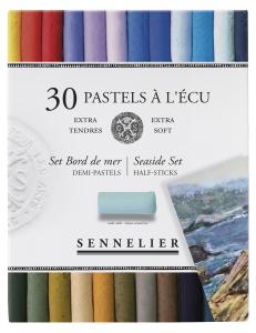  Sennelier 1/2 сух пастел комплект 30 цвята- Морски пейзаж   