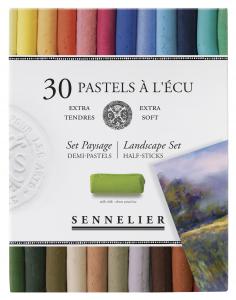  Sennelier 1/2 сух пастел комплект 30 цвята- Пейзаж  