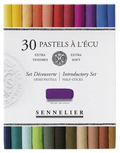  Sennelier 1/2 сух пастел комплект 30 цвята 