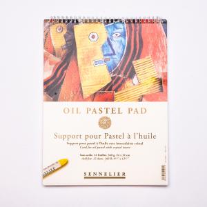  "Oil Pastel Pad" скицник -  12 листа 24 x 32 cm -  9 1/2" x 12 1/2" 