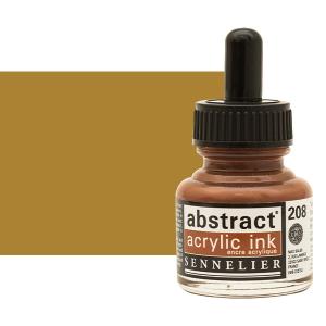 208 Abstract акрилен туш 30 мл.  Raw Sienna