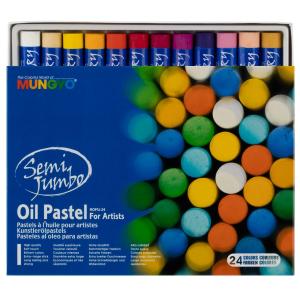  Mungyo -  маслен пастел Jumbo 24 цвята 