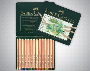  Faber Castell комплект пастелни моливи - 24 цвята   