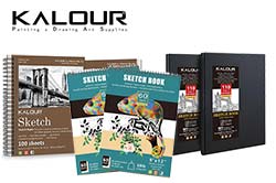KALOUR Скицник за молив и въглен 