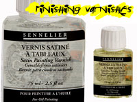 Finishing Varnishes for oil paints