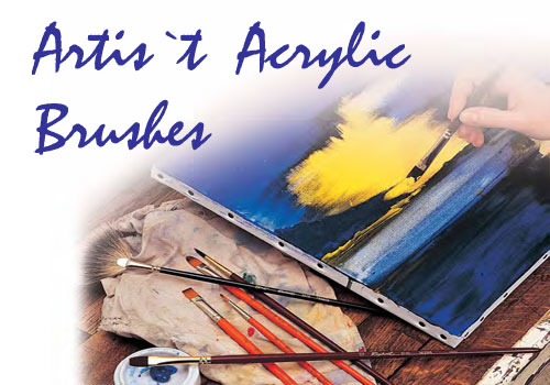 Artist`s Acrylic  Brushes