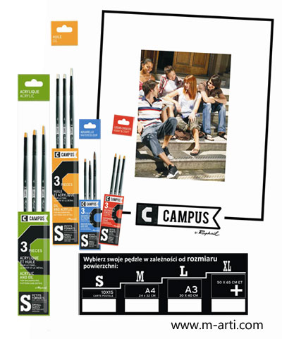 Campus brushes