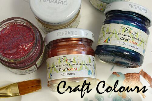  Paints for hobby and decoupage 