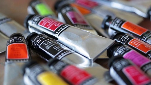 Sennelier acrylic paints