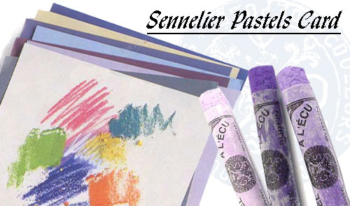 Sennelier soft pastels paper