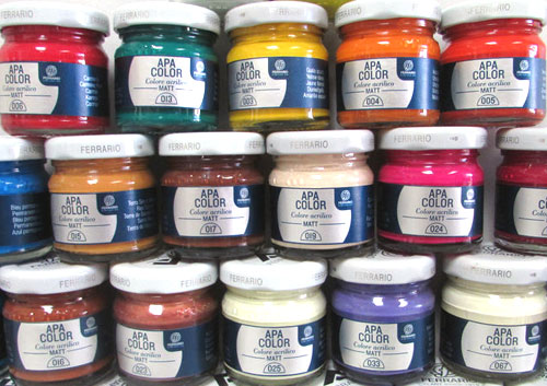  APA COLOR acrylic paint 40ml.  