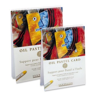  Sketchbook for oil pastel 