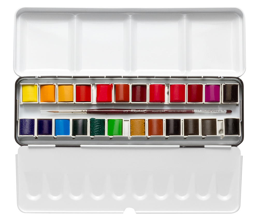 sennelier watercolour set 24 colours