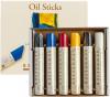 Sennelier Set of 6 assorted medium sticks