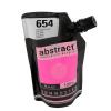 654 Abstract acrylic colour 120 ml.> Fluo Pink