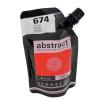  674 Abstract acrylic colour 120 ml.> Vermilion