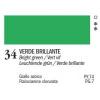  TINTORETTO акварел туба 15 мл.№ 34- брилянтна зелена 